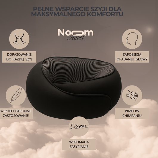 Poduszka podróżna Noom - Noom.pl