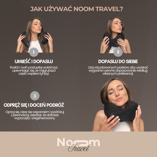 Poduszka podróżna Noom