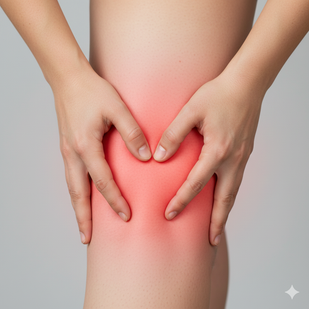 Łagodzi ból i napięcie w łydkach