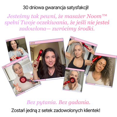 Masażer skóry włosów i głowy z technologią LED Noom™