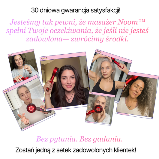 Masażer skóry włosów i głowy z technologią LED Noom™