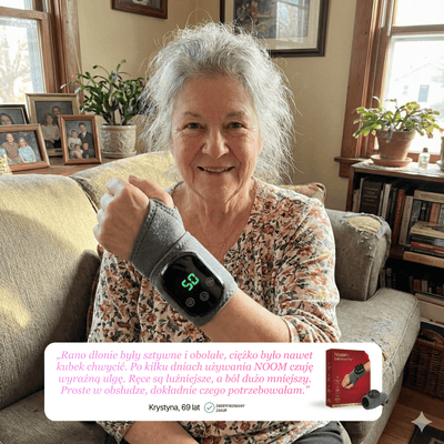 Masażer dłoni i nadgarsków Noom EMSHand Pro - Noom.pl