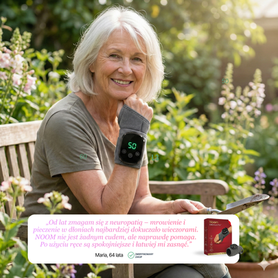 Masażer dłoni i nadgarsków Noom EMSHand Pro - Noom.pl