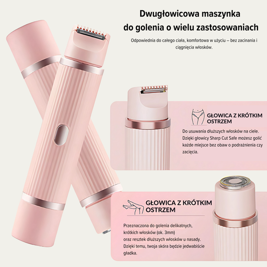 Golarka Noom™ 2w1 - Błyskawicznie Gładka Skóra – Zero Podrażnień