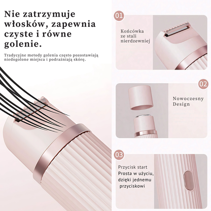 Golarka Noom™ 2w1 - Błyskawicznie Gładka Skóra – Zero Podrażnień