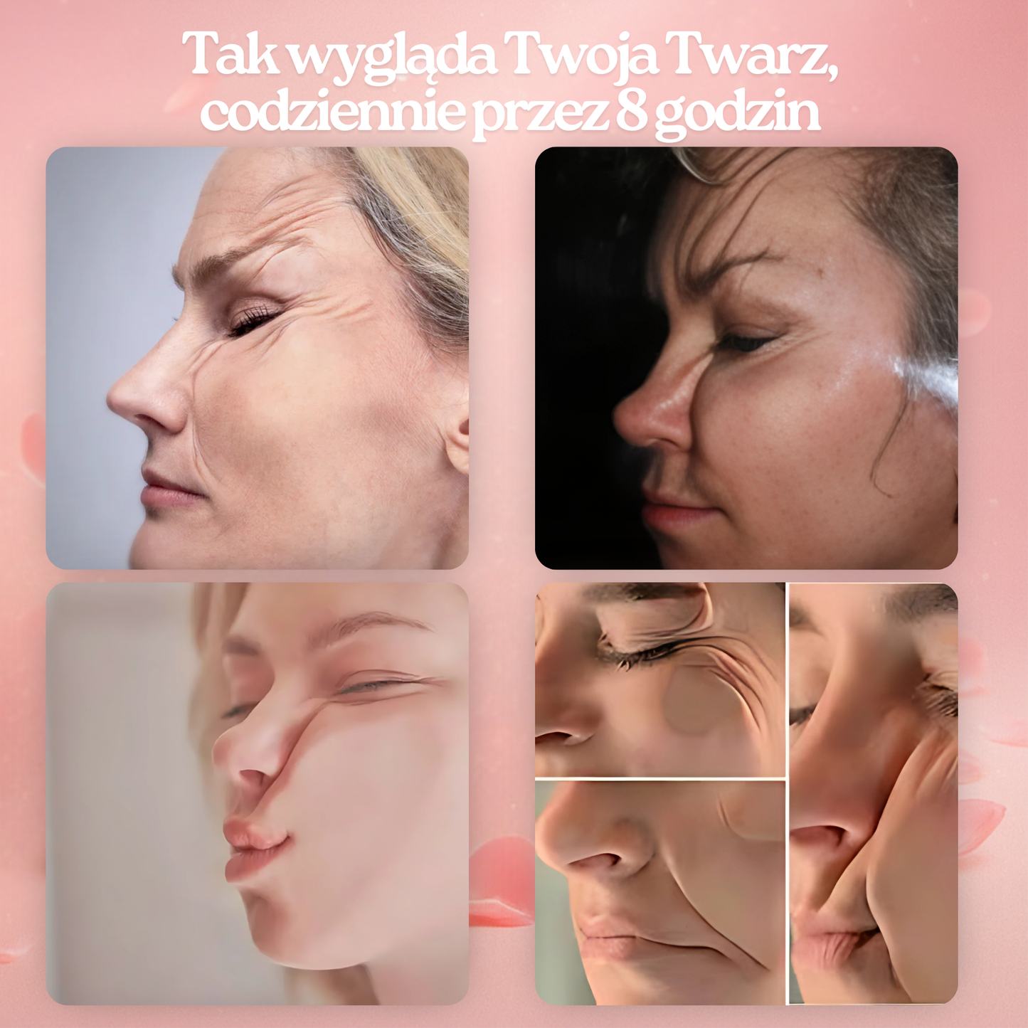 Poduszka Przeciwzmarszczkowa Noom™ Satynową Bawełną oraz pianką Memory