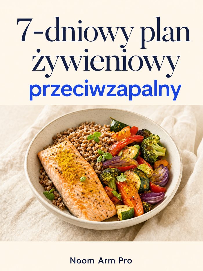 Okładka planu 7-dniowy plan żywieniowy przeciwzapalny