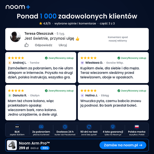 Masażer Barku NoomArmPro™ - Noom.pl