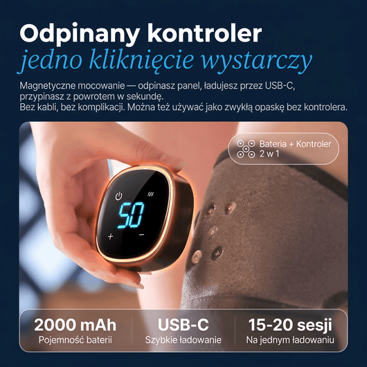 Masażer Kolan NoomKneePro™ - Noom.pl
