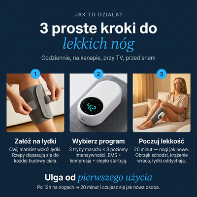 Masażer Łydek Noom FlowEMS