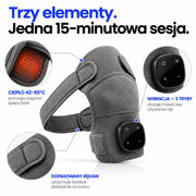 Noom Arm Pro — ciepło 42–55°C, 3 tryby wibracji i dopasowany rękaw