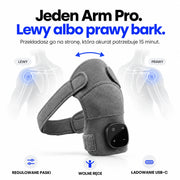 Noom Arm Pro pasuje na lewy i prawy bark
