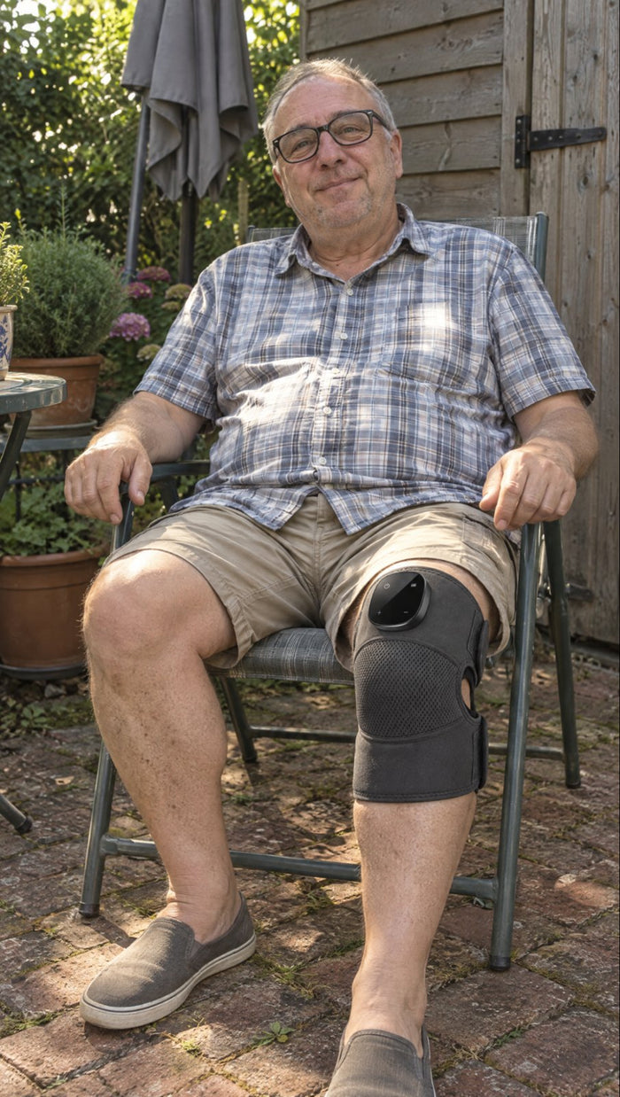 Customer using Knee Pro