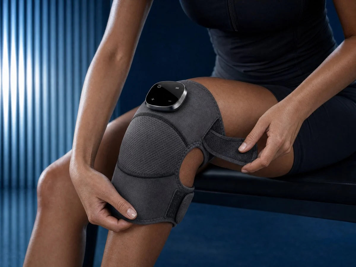 Zakładanie opaski Noom Knee Pro na kolano