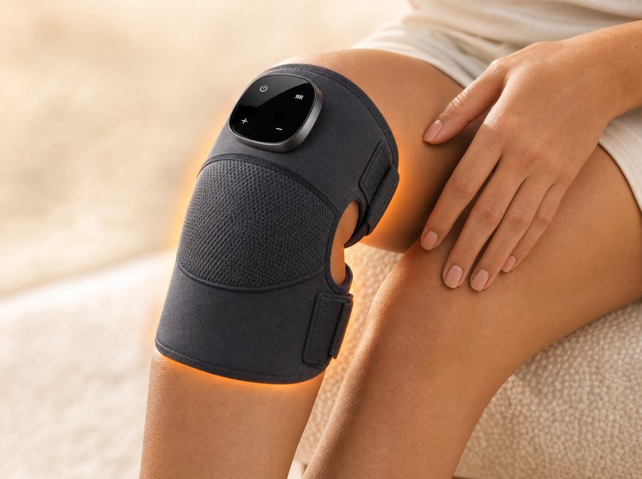 Ciepło dookoła kolana w opasce Noom Knee Pro