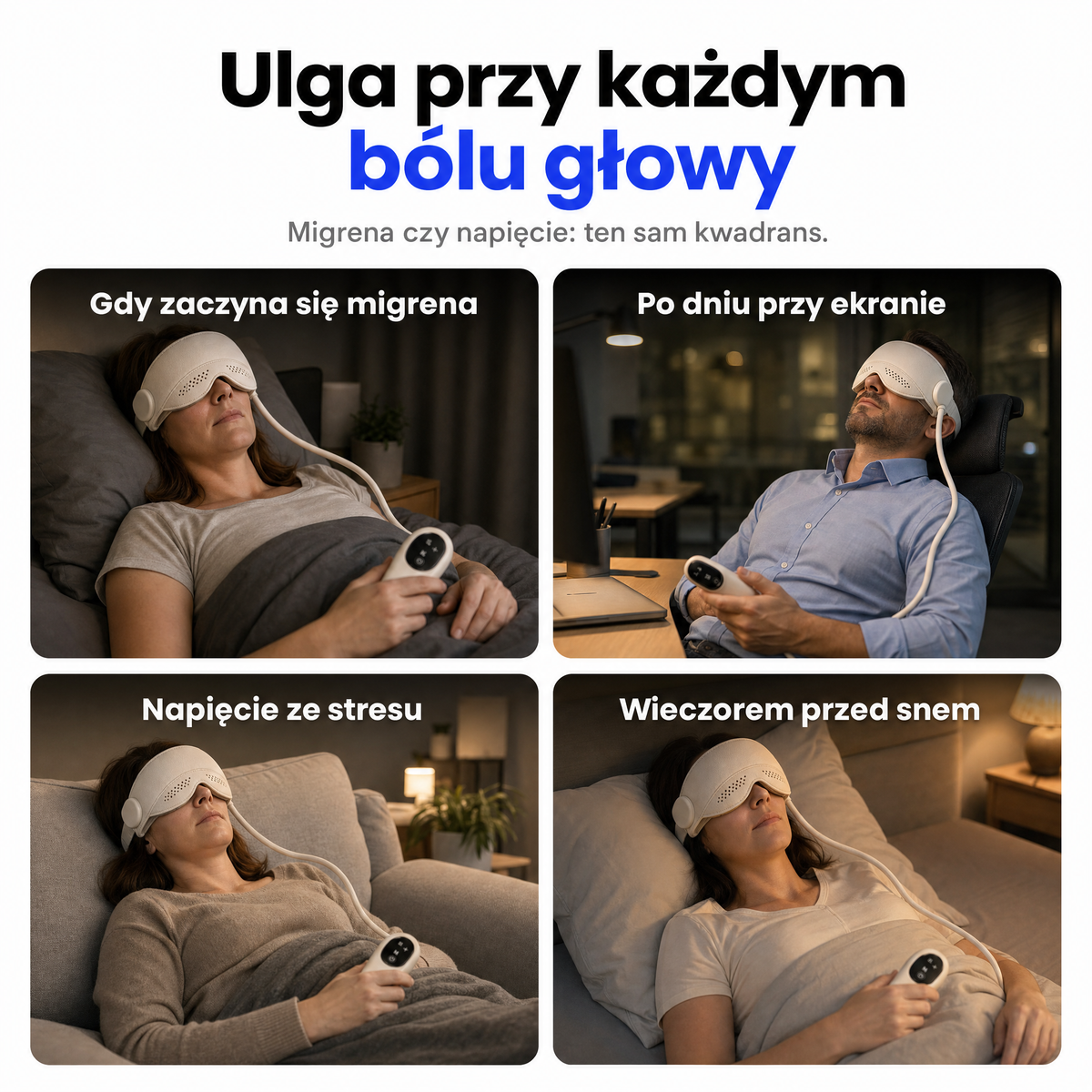 Noom Migra Calm: ulga przy migrenie i bólu napięciowym