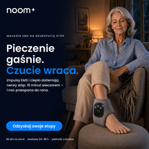 NoomEMS – masażer EMS na neuropatię stóp