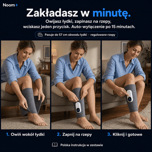 Masażer Łydek Noom FlowEMS - Noom.pl
