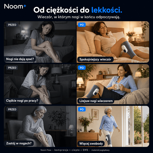 Masażer Łydek Noom FlowEMS - Noom.pl