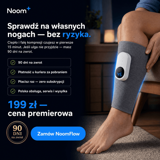 Masażer Łydek Noom FlowEMS - Noom.pl