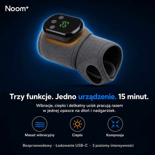 Masażer Dłoni i Nadgarstka Noom Hand Pro - Noom.pl