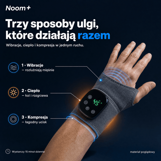 Masażer Dłoni i Nadgarstka Noom Hand Pro - Noom.pl