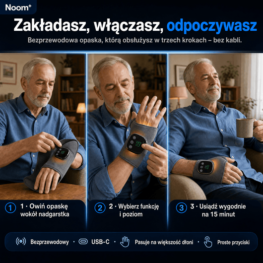Masażer Dłoni i Nadgarstka Noom Hand Pro - Noom.pl