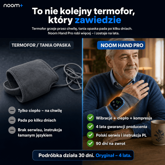 Masażer Dłoni i Nadgarstka Noom Hand Pro - Noom.pl
